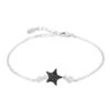 Latelita Star Lucky Bracelet Black Silver