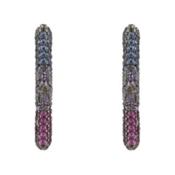 Latelita Star Single Multi Coloured Earring Oxidised 6 Latelita Star Single Multi Coloured Earring Oxidised -Ornavique Sales star single multi coloured earring oxidised 356442