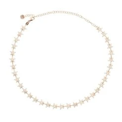 Latelita Star Strand Choker Necklace Rosegold -Ornavique Sales star strand choker necklace rosegold 251036