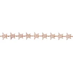 Latelita Star Strand Tennis Bracelet Rosegold -Ornavique Sales star strand tennis bracelet rosegold 604752