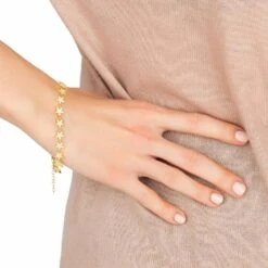 Latelita Star Strand Tennis Bracelet Rosegold -Ornavique Sales star strand tennis bracelet rosegold 613369