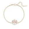 Latelita Tree Of Life Open Circle Bracelet Rosegold