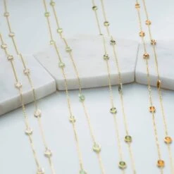 Latelita Venice 120Cm Long Chain Necklace Gold Peridot 8 Latelita Venice 120Cm Long Chain Necklace Gold Peridot -Ornavique Sales venice 120cm long chain necklace gold peridot 910047
