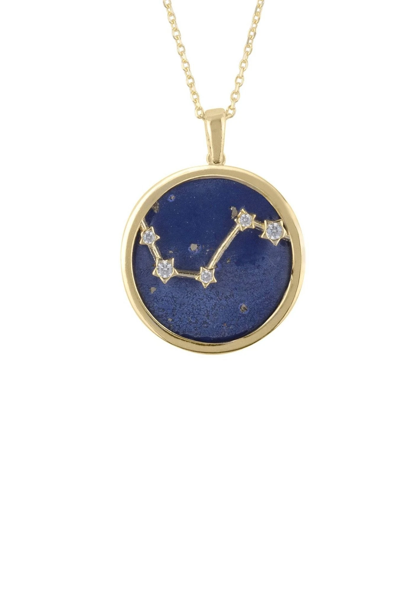 Latelita Zodiac Lapis Lazuli Gemstone Star Constellation Pendant Necklace Gold Aries 1 Latelita Zodiac Lapis Lazuli Gemstone Star Constellation Pendant Necklace Gold Aries