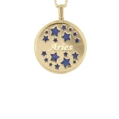 Latelita Zodiac Lapis Lazuli Gemstone Star Constellation Pendant Necklace Gold Aries 8 Latelita Zodiac Lapis Lazuli Gemstone Star Constellation Pendant Necklace Gold Aries -Ornavique Sales zodiac lapis lazuli gemstone star constellation pendant necklace gold aries 708787