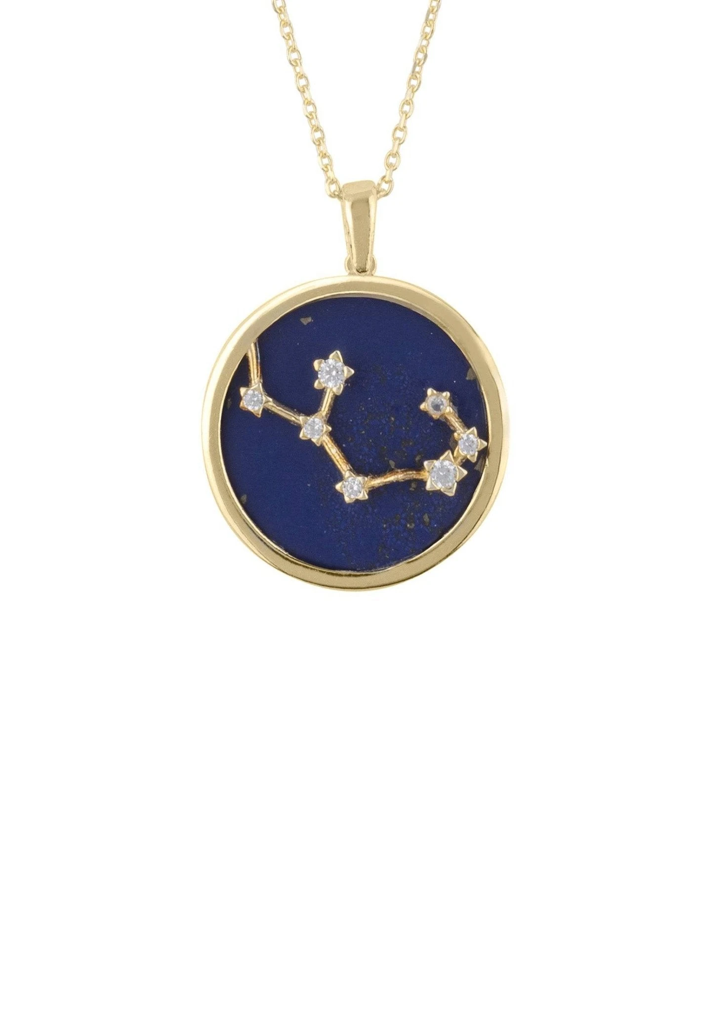 Latelita Zodiac Lapis Lazuli Gemstone Star Constellation Pendant Necklace Gold Sagittarius 1 Latelita Zodiac Lapis Lazuli Gemstone Star Constellation Pendant Necklace Gold Sagittarius