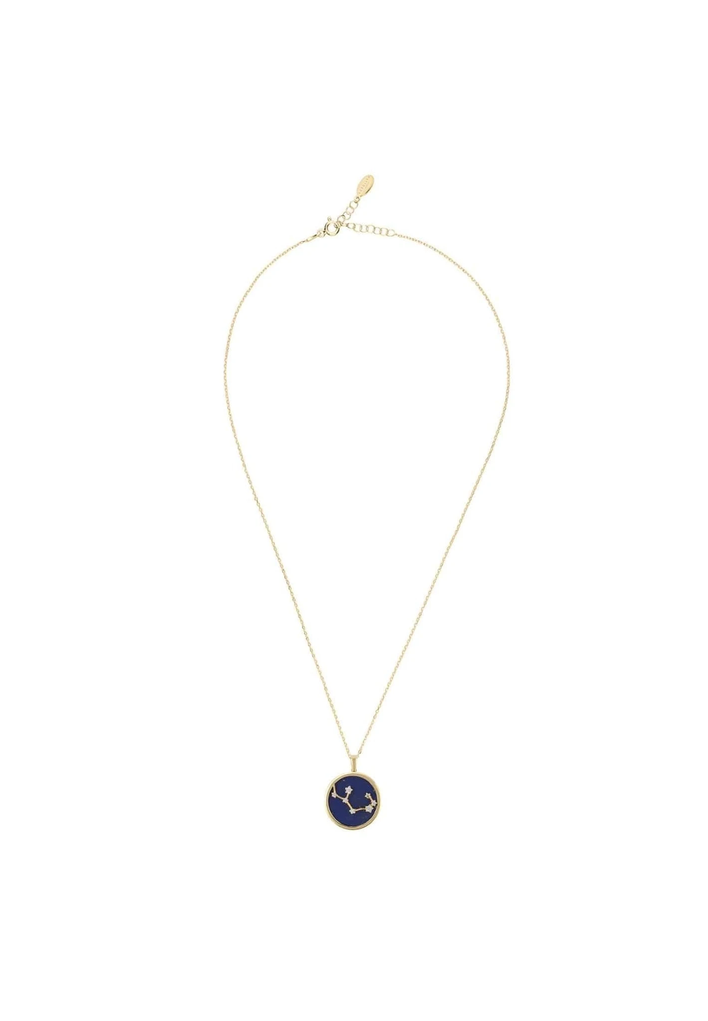 Latelita Zodiac Lapis Lazuli Gemstone Star Constellation Pendant Necklace Gold Sagittarius 5 Latelita Zodiac Lapis Lazuli Gemstone Star Constellation Pendant Necklace Gold Sagittarius - Image 5