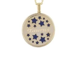 Latelita Zodiac Lapis Lazuli Gemstone Star Constellation Pendant Necklace Gold Taurus -Ornavique Sales zodiac lapis lazuli gemstone star constellation pendant necklace gold taurus 715147