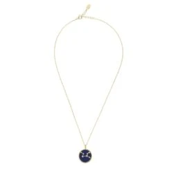 Latelita Zodiac Lapis Lazuli Gemstone Star Constellation Pendant Necklace Gold Virgo -Ornavique Sales zodiac lapis lazuli gemstone star constellation pendant necklace gold virgo 655469