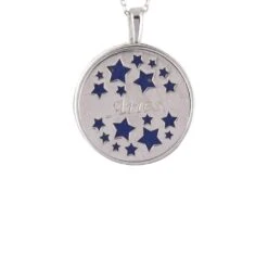 Latelita Zodiac Lapis Lazuli Gemstone Star Constellation Pendant Necklace Silver Aries -Ornavique Sales zodiac lapis lazuli gemstone star constellation pendant necklace silver aries 196395