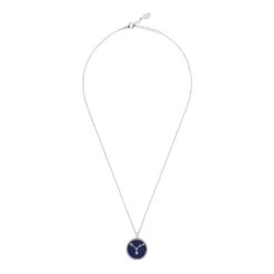 Latelita Zodiac Lapis Lazuli Gemstone Star Constellation Pendant Necklace Silver Cancer -Ornavique Sales zodiac lapis lazuli gemstone star constellation pendant necklace silver cancer 150041
