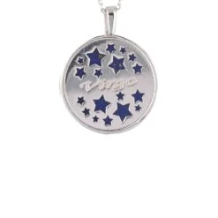 Latelita Zodiac Lapis Lazuli Gemstone Star Constellation Pendant Necklace Silver Virgo -Ornavique Sales zodiac lapis lazuli gemstone star constellation pendant necklace silver virgo 825996